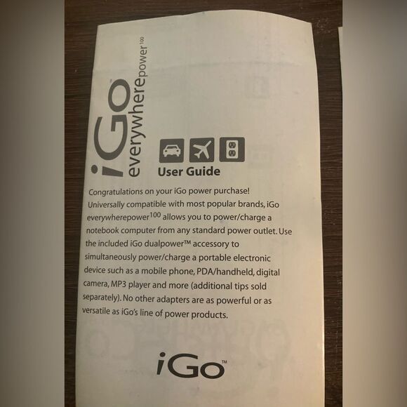 IGO EVERYWHERE Media Charger for Handheld PDA Mobile Cameras MP3 Nintendo GB SP - Picture 8 of 12